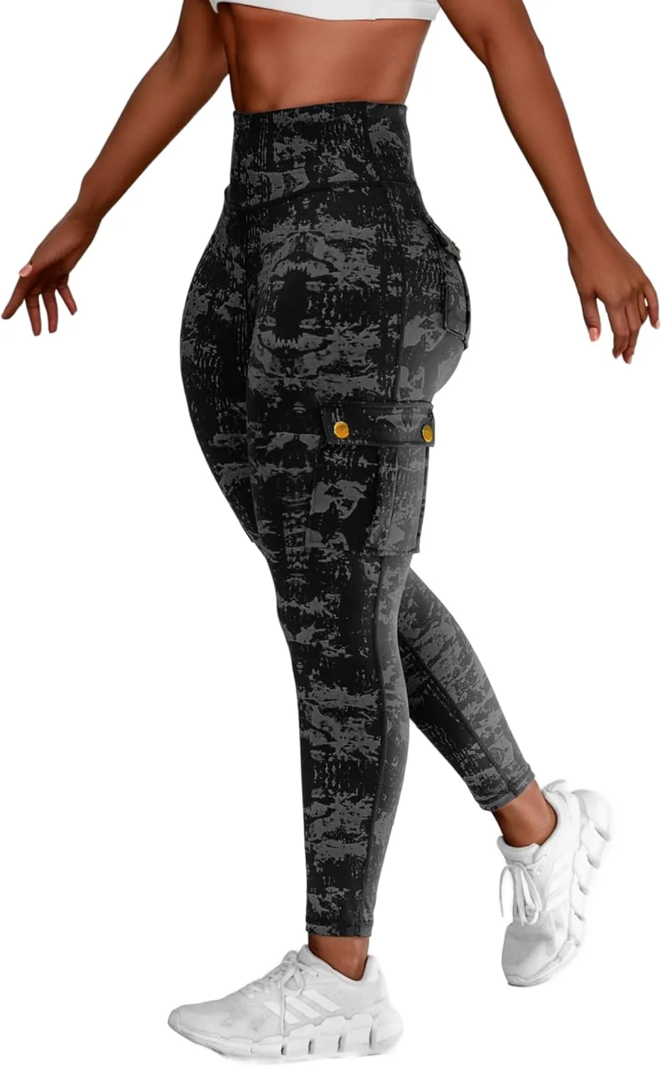 Hip Lift Leggings with Flap Pockets Women's Workout Leggings