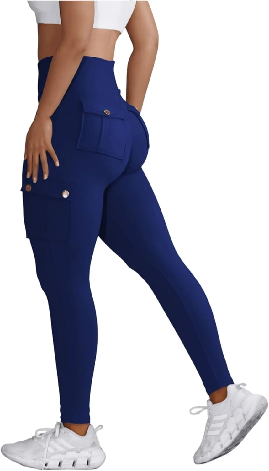 Hip Lift Leggings with Flap Pockets Women's Workout Leggings