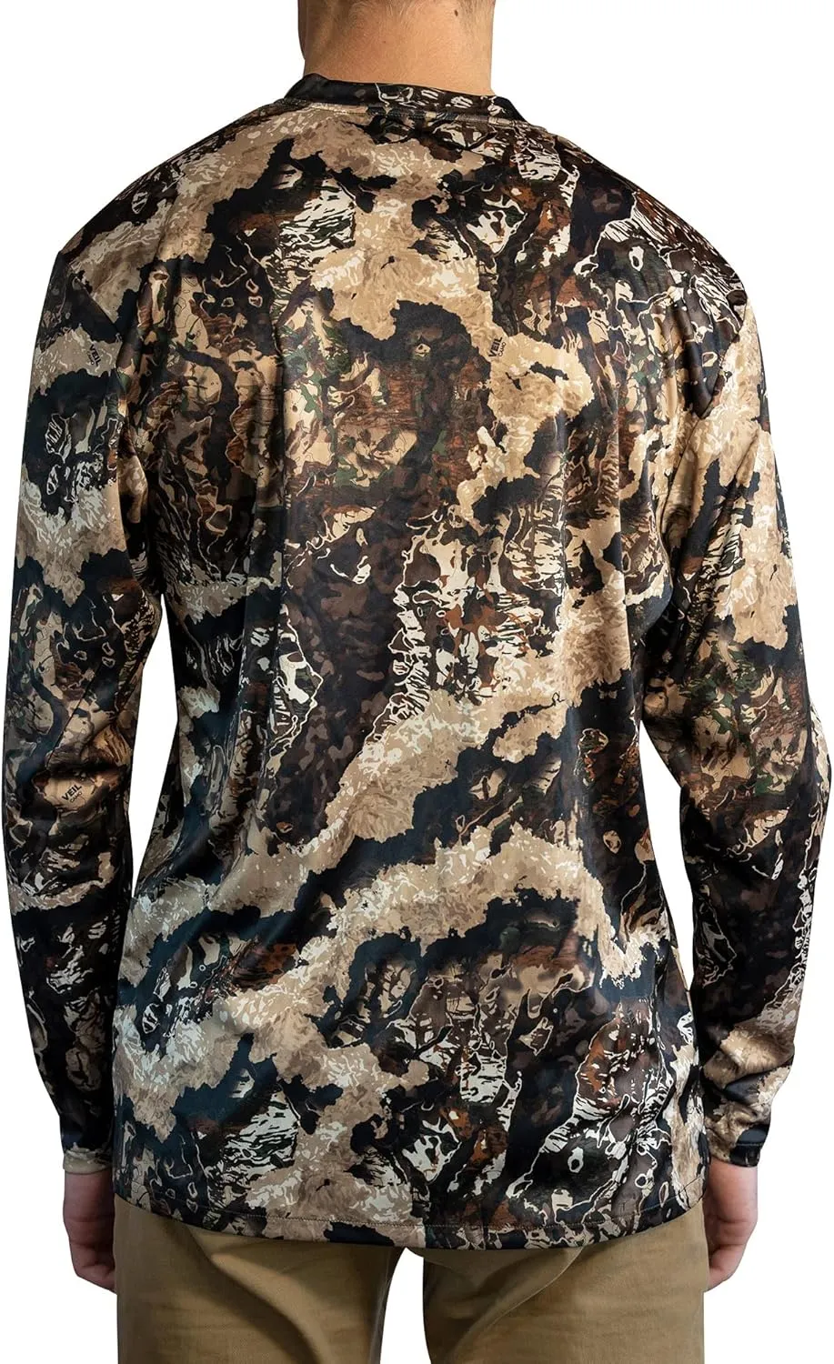 HOT SHOT Mens Camo Hunting Long Sleeve Shirt  Quick Dry Performance Shirt