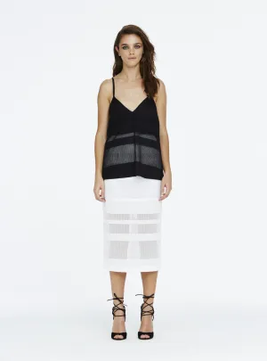 Je Suis Skirt- White
