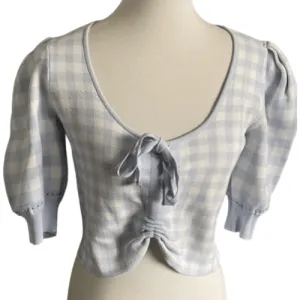 Johnathan Simkhai Crop knit top