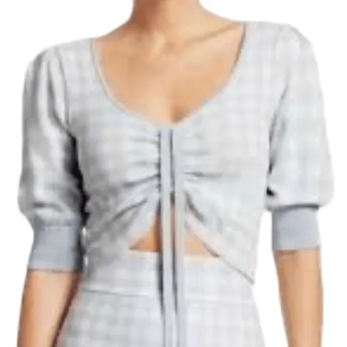 Johnathan Simkhai Crop knit top