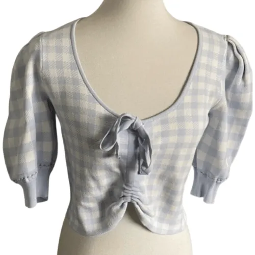 Johnathan Simkhai Crop knit top