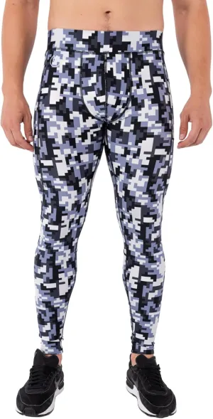 Kapow Meggings Performance Mens Leggings with Pockets & Pad - Mens Compression Leggings