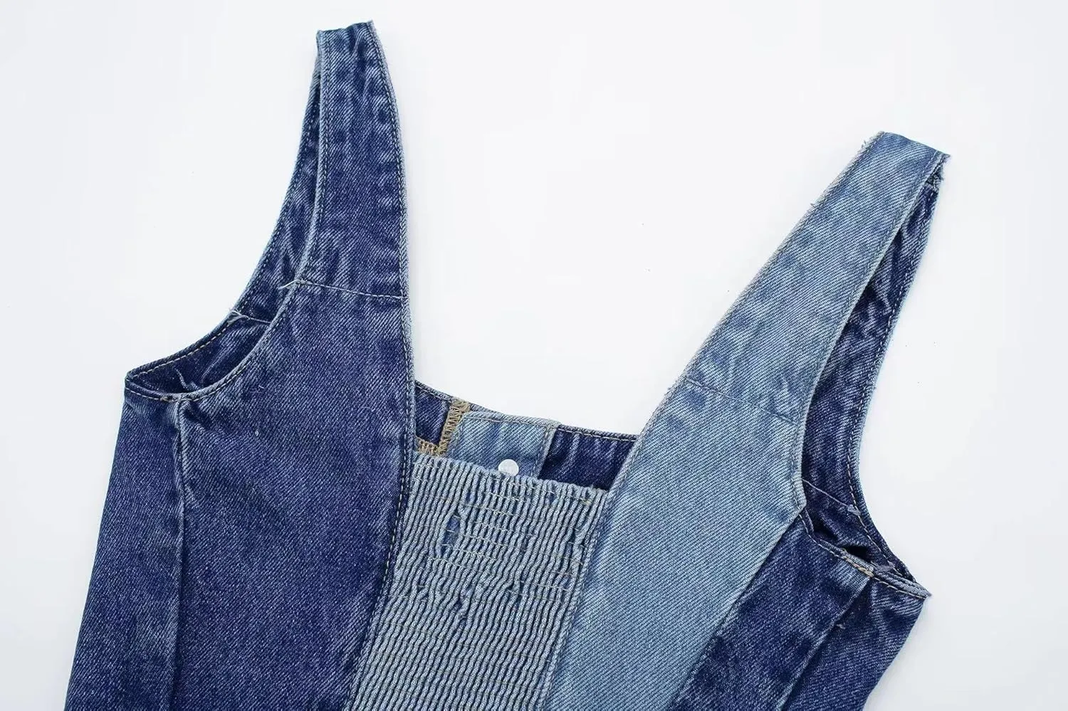 Kvor Women Vest Chic Shoulder Lady Corset Tube Top Sexy Jeans Camisole Top Denim Top