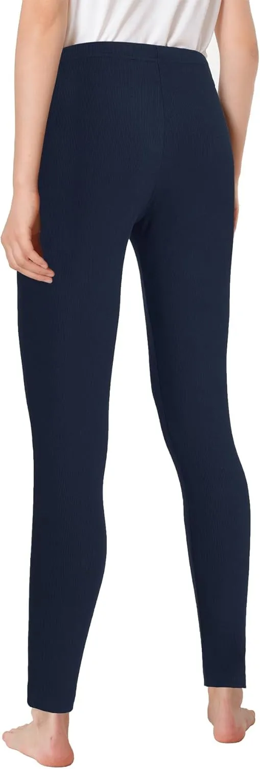 Latuza Women's Soft Pajama Leggings Ribbed Sleep Lounge Leggings
