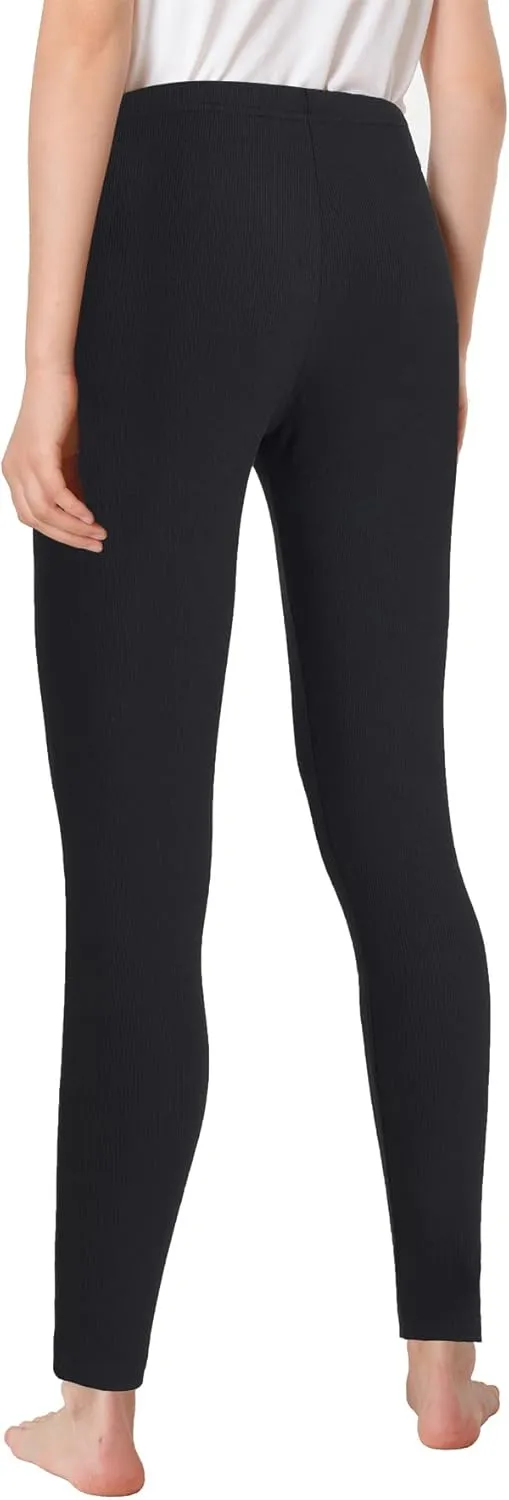 Latuza Women's Soft Pajama Leggings Ribbed Sleep Lounge Leggings