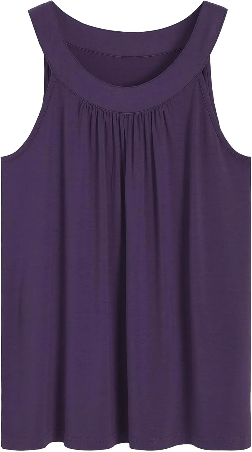 Latuza Women's Viscose Lounge Top Halter Pajama Tank Top