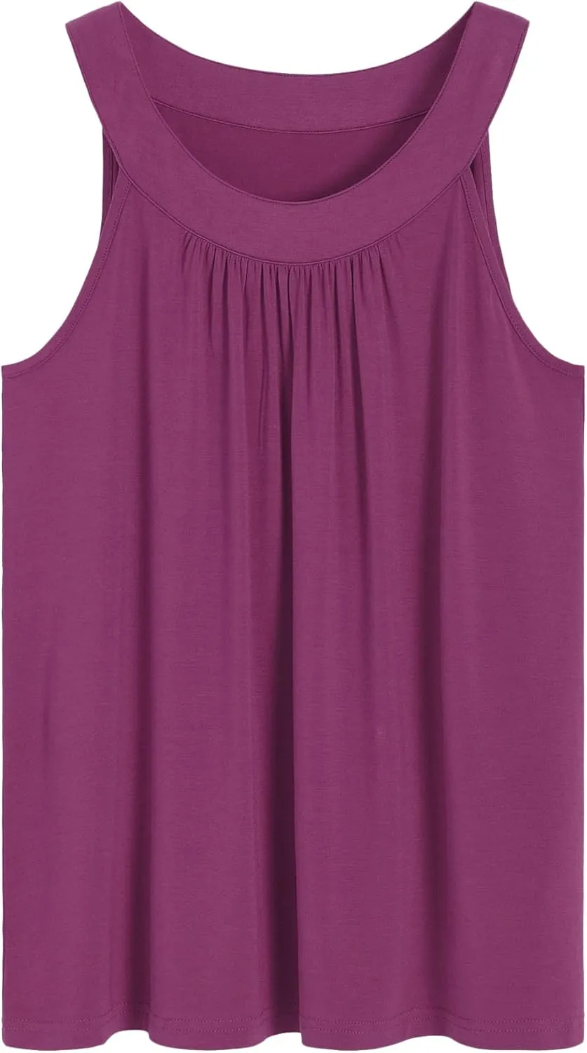 Latuza Women's Viscose Lounge Top Halter Pajama Tank Top