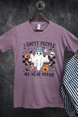 LBL 3142P DTF I GHOST- HEATHER PURPLE