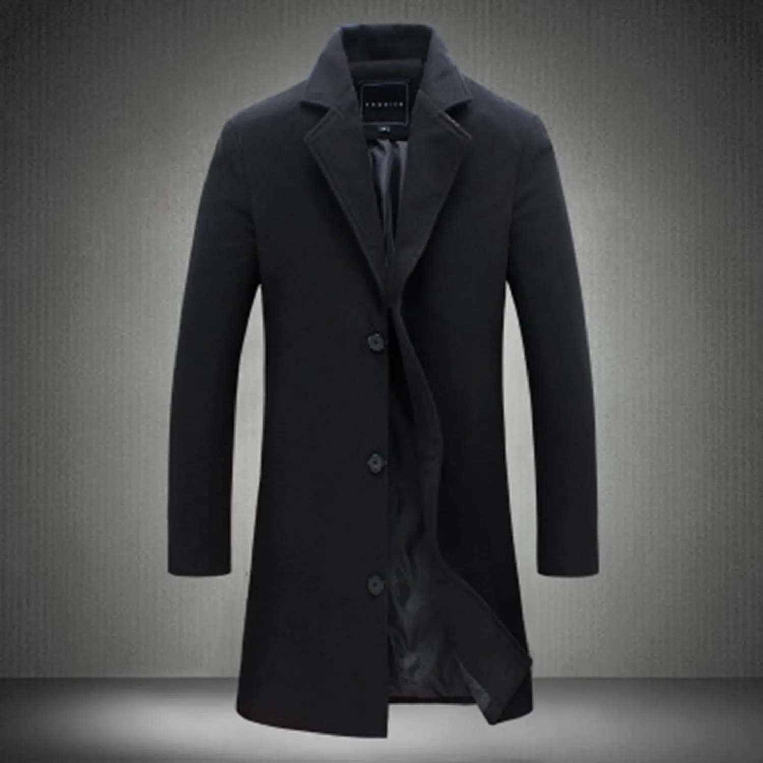 LCMTWX Men's Winter Thickened Warm Coats Leisure Plus Size Hat Zip Pocket Cotton-Padded Warm Soft Hooded Jacket Coats