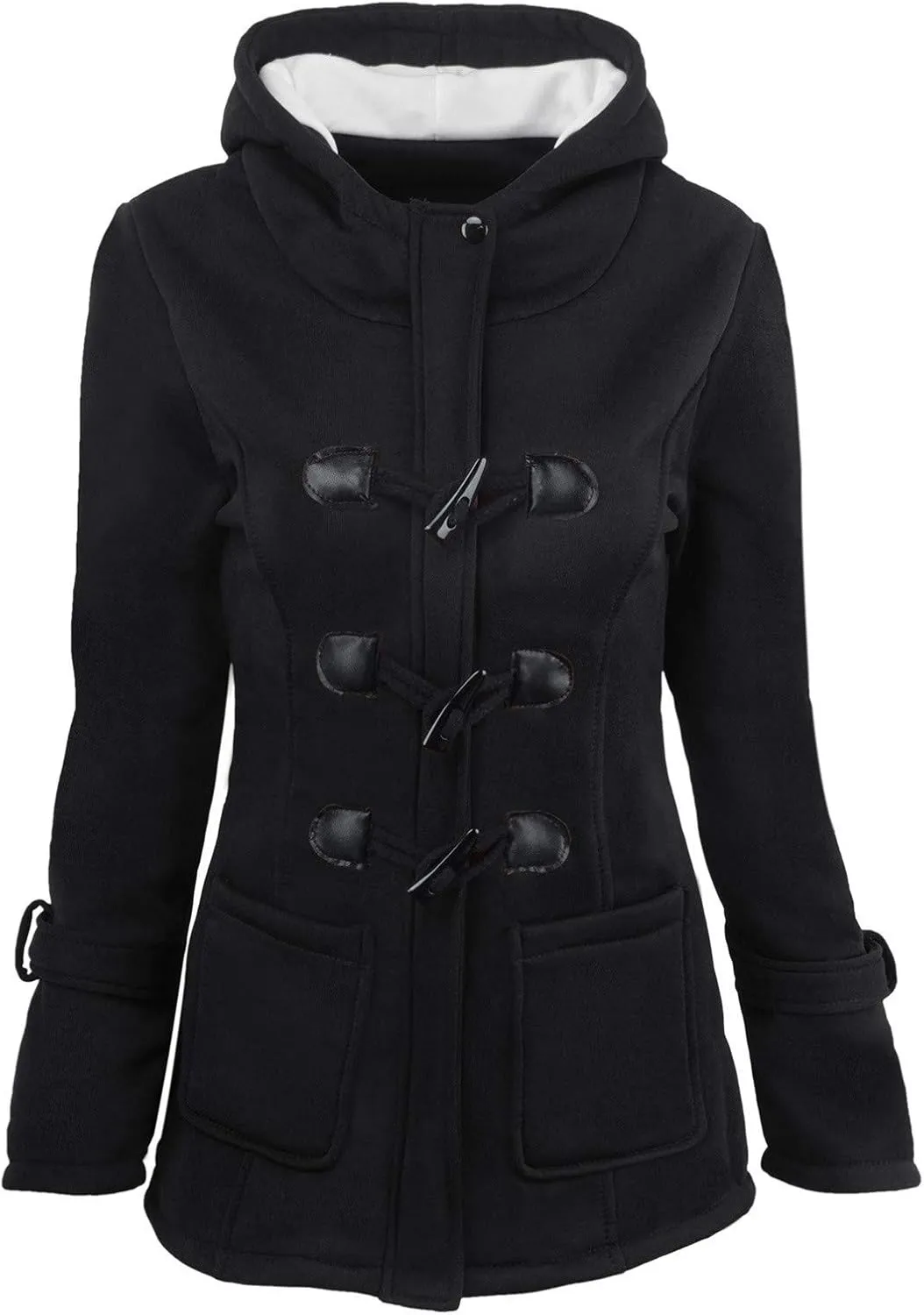 LCMTWX Windbreaker Long Rain Jacket Hooded Solid Women Coat Rain Raincoat Women's Coat Outdoor Raincoat Rain Jacket Womens
