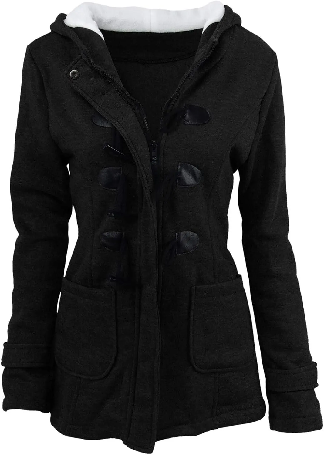 LCMTWX Windbreaker Long Rain Jacket Hooded Solid Women Coat Rain Raincoat Women's Coat Outdoor Raincoat Rain Jacket Womens