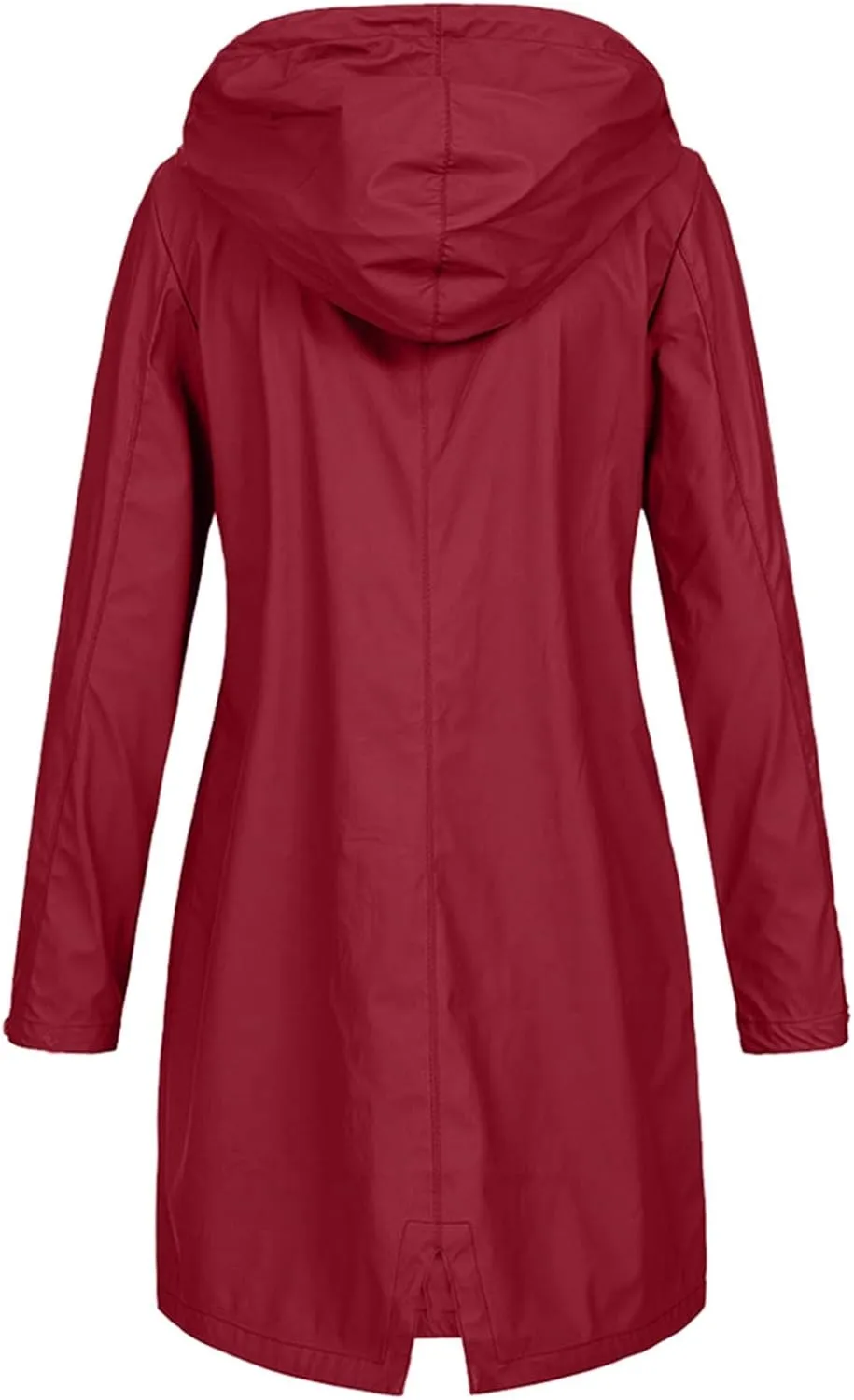 LCMTWX Women Oversized Fleece Lined Raincoat Casual Winter Slim Women's Coat Outdoor Warm Rain Jacket Rain Jacket Womens