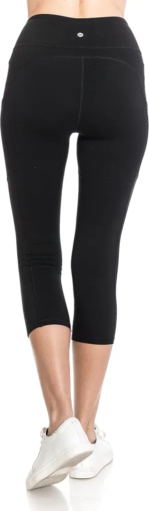 Leggings Depot High Waist Athletic Leggings for Women Tummy Control Pocket Yoga Pants