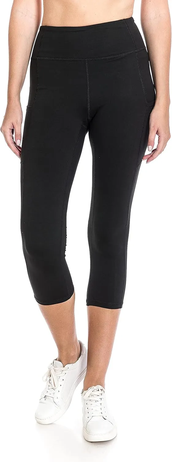 Leggings Depot High Waist Athletic Leggings for Women Tummy Control Pocket Yoga Pants
