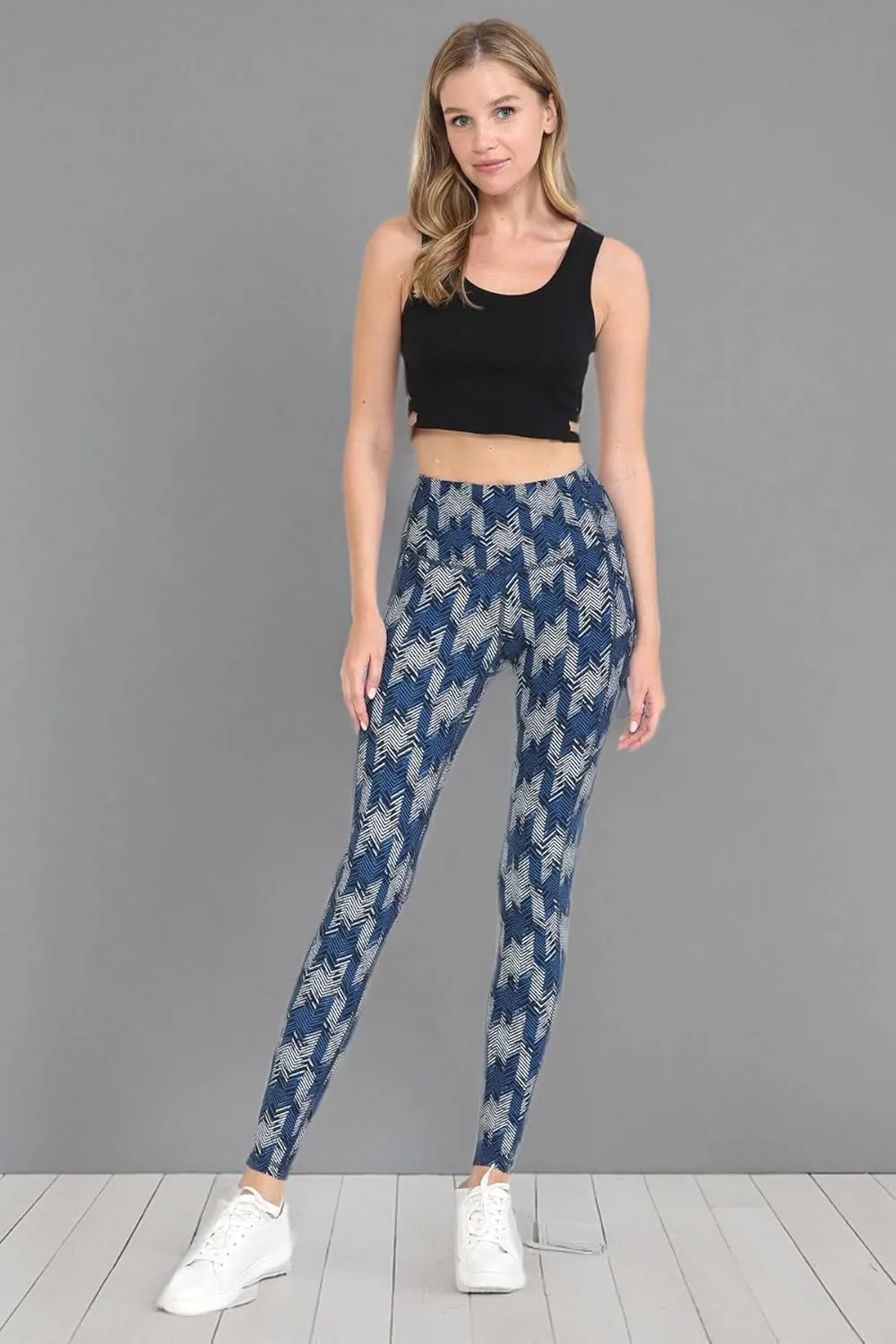 Leggings Depot High Waist Athletic Leggings for Women Tummy Control Pocket Yoga Pants