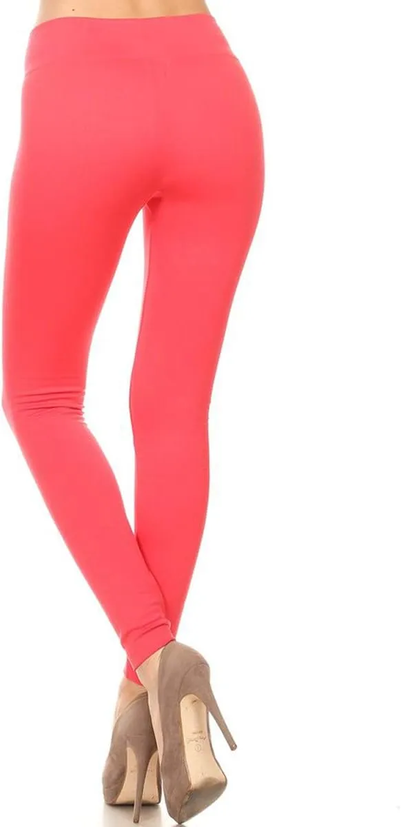 Leggings Depot High Waisted Warm Fleece Lined Leggings Women Tights