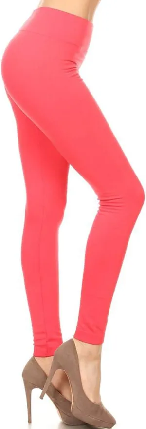 Leggings Depot High Waisted Warm Fleece Lined Leggings Women Tights