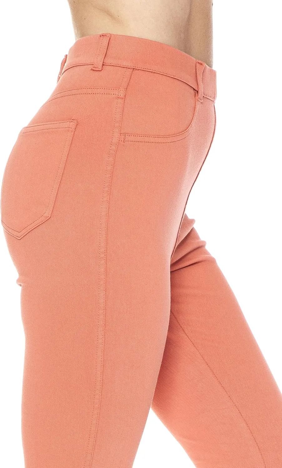 Leggings Depot Women's Stretch Pull-on Skinny Denim Look Jean Leggings (Available in Plus Size)