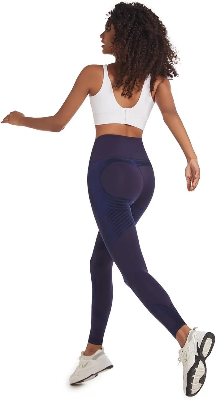 Leggings for Women Compression Body Sculpt Leggings Through Reversible Wear