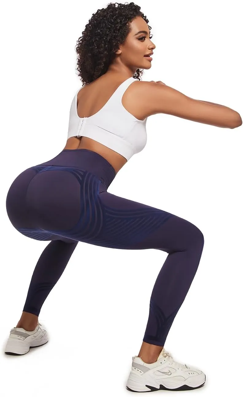 Leggings for Women Compression Body Sculpt Leggings Through Reversible Wear