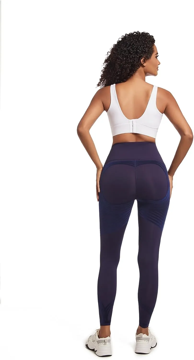 Leggings for Women Compression Body Sculpt Leggings Through Reversible Wear