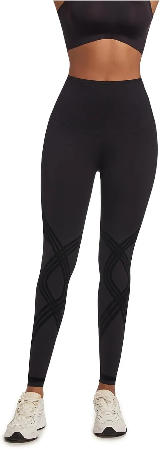Leggings for Women Compression Body Sculpt Leggings Through Reversible Wear