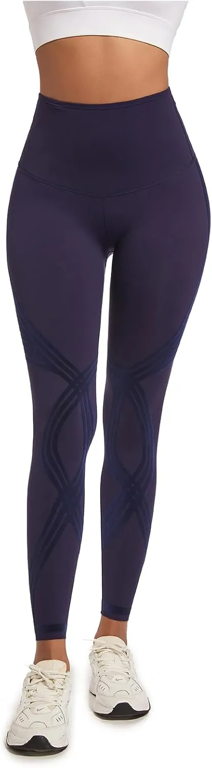 Leggings for Women Compression Body Sculpt Leggings Through Reversible Wear