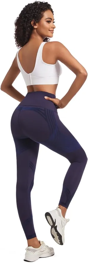 Leggings for Women Compression Body Sculpt Leggings Through Reversible Wear