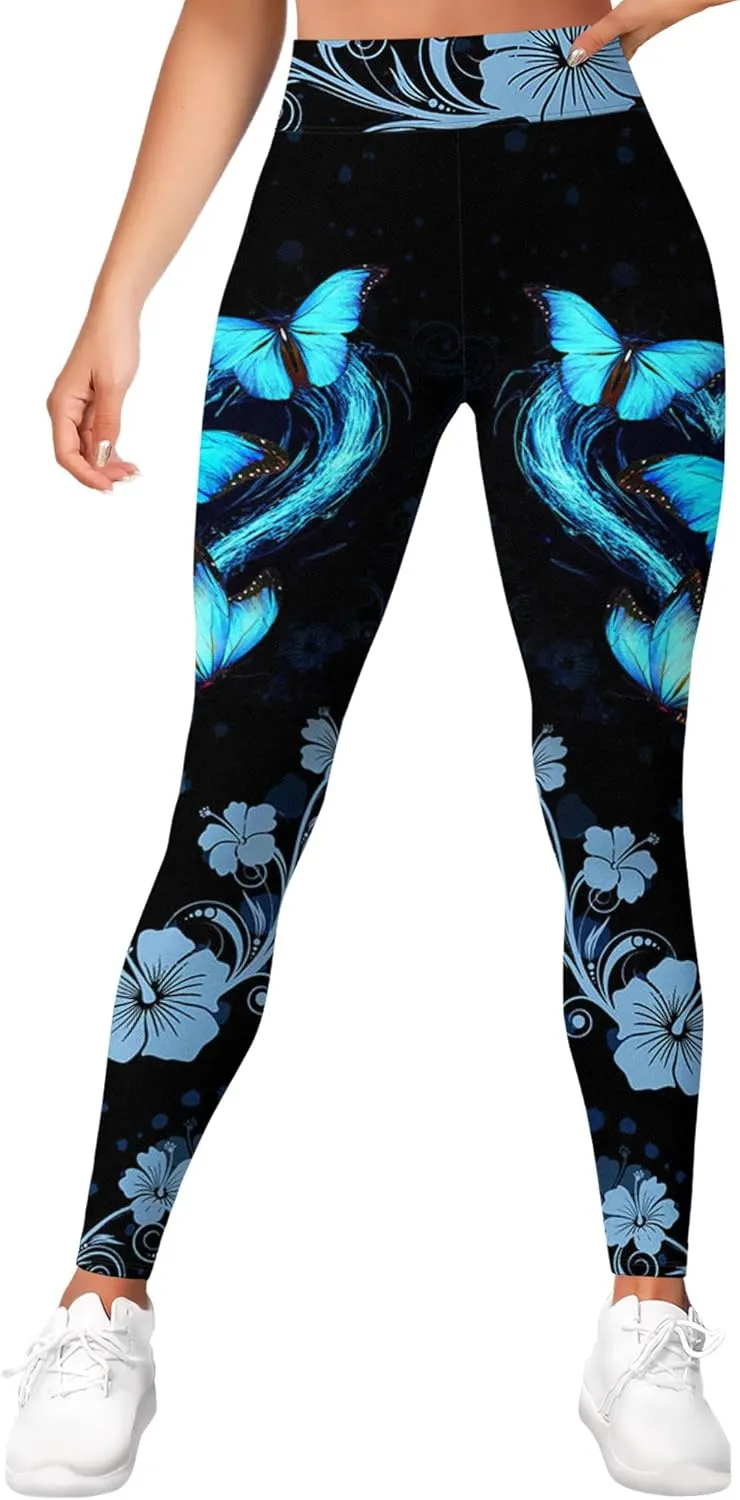 Leggings for Women Printed Funny Gym Womens Yoga Pants Athletics Workout Leggings