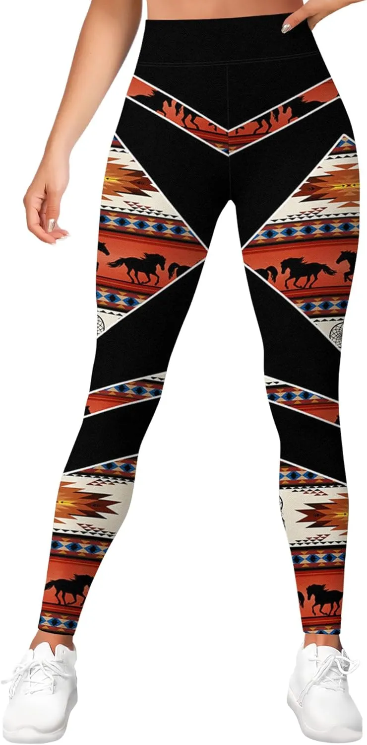 Leggings for Women Printed Funny Gym Womens Yoga Pants Athletics Workout Leggings