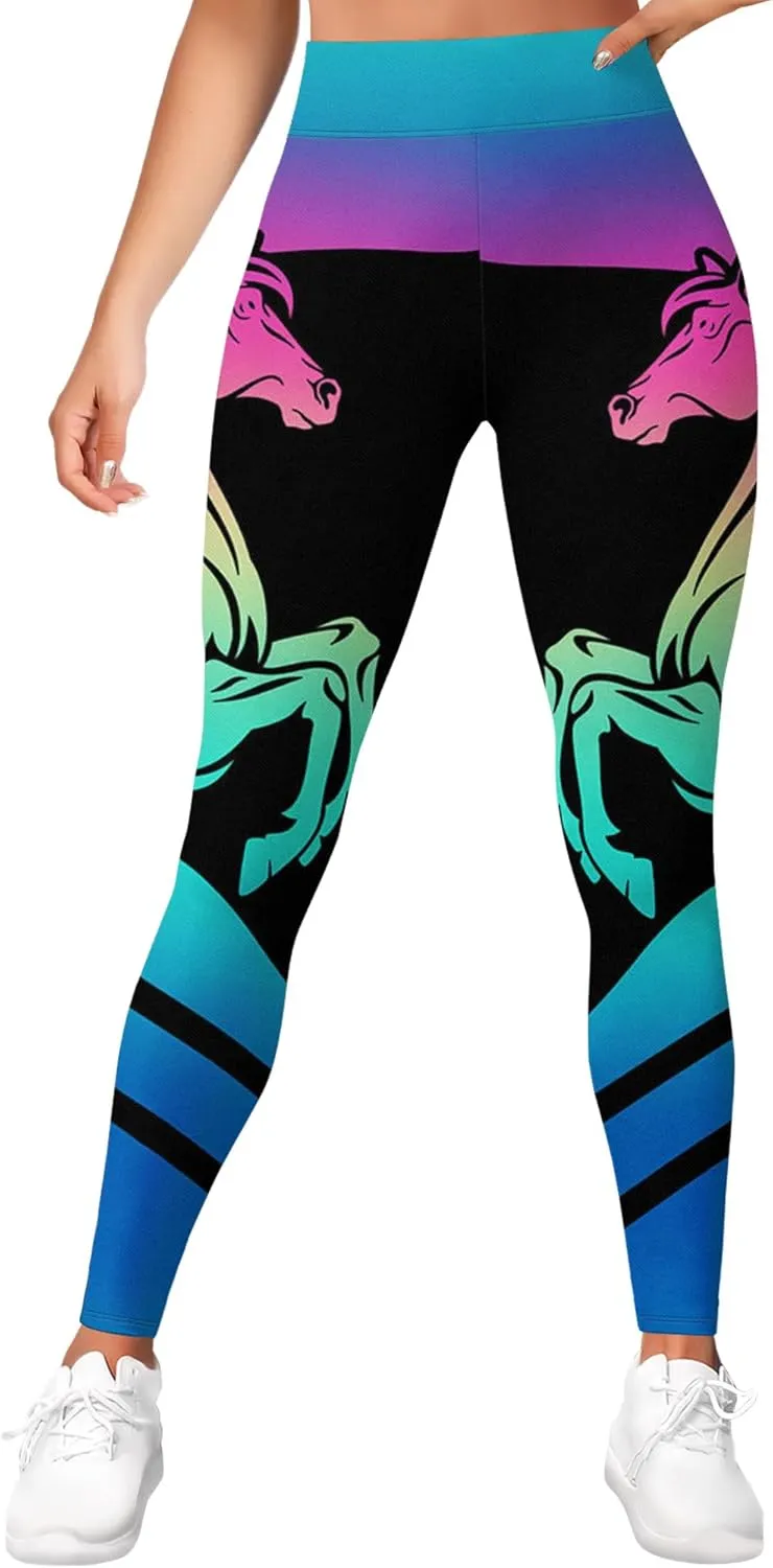 Leggings for Women Printed Funny Gym Womens Yoga Pants Athletics Workout Leggings