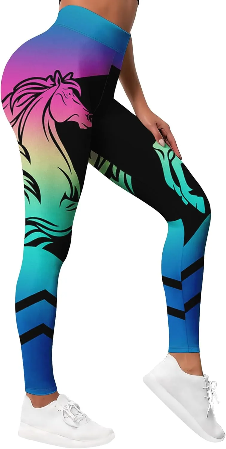 Leggings for Women Printed Funny Gym Womens Yoga Pants Athletics Workout Leggings