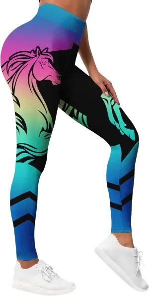 Leggings for Women Printed Funny Gym Womens Yoga Pants Athletics Workout Leggings