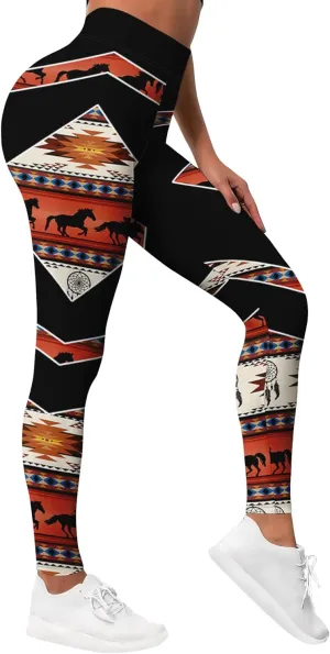 Leggings for Women Printed Funny Gym Womens Yoga Pants Athletics Workout Leggings