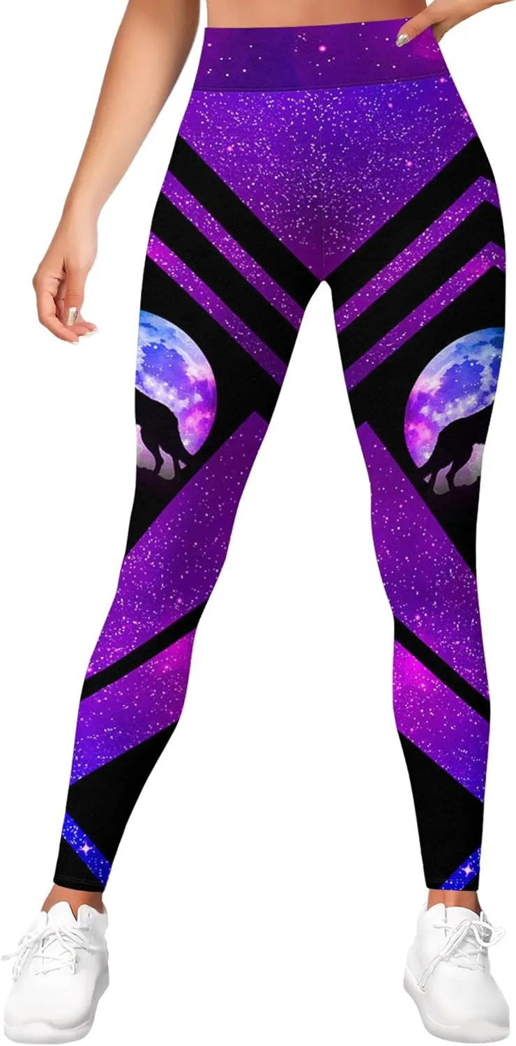 Leggings for Women Printed Funny Gym Womens Yoga Pants Athletics Workout Leggings
