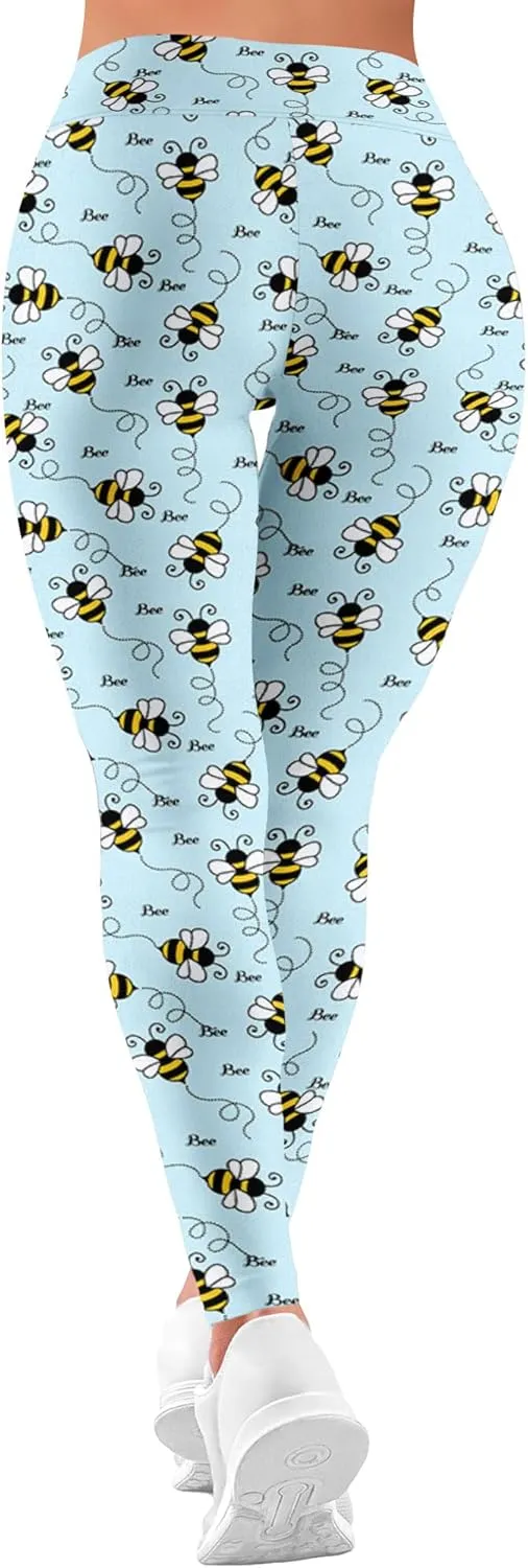 Leggings for Women Printed Funny Gym Womens Yoga Pants Crazy Leggings
