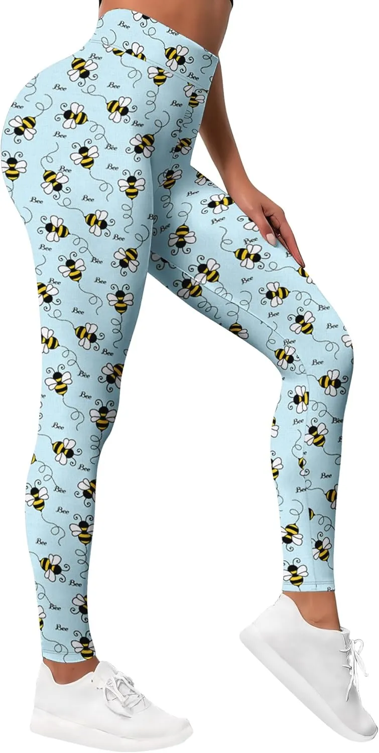 Leggings for Women Printed Funny Gym Womens Yoga Pants Crazy Leggings