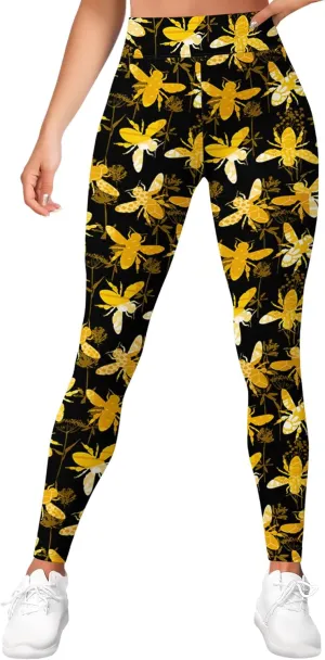 Leggings for Women Printed Funny Gym Womens Yoga Pants Crazy Leggings