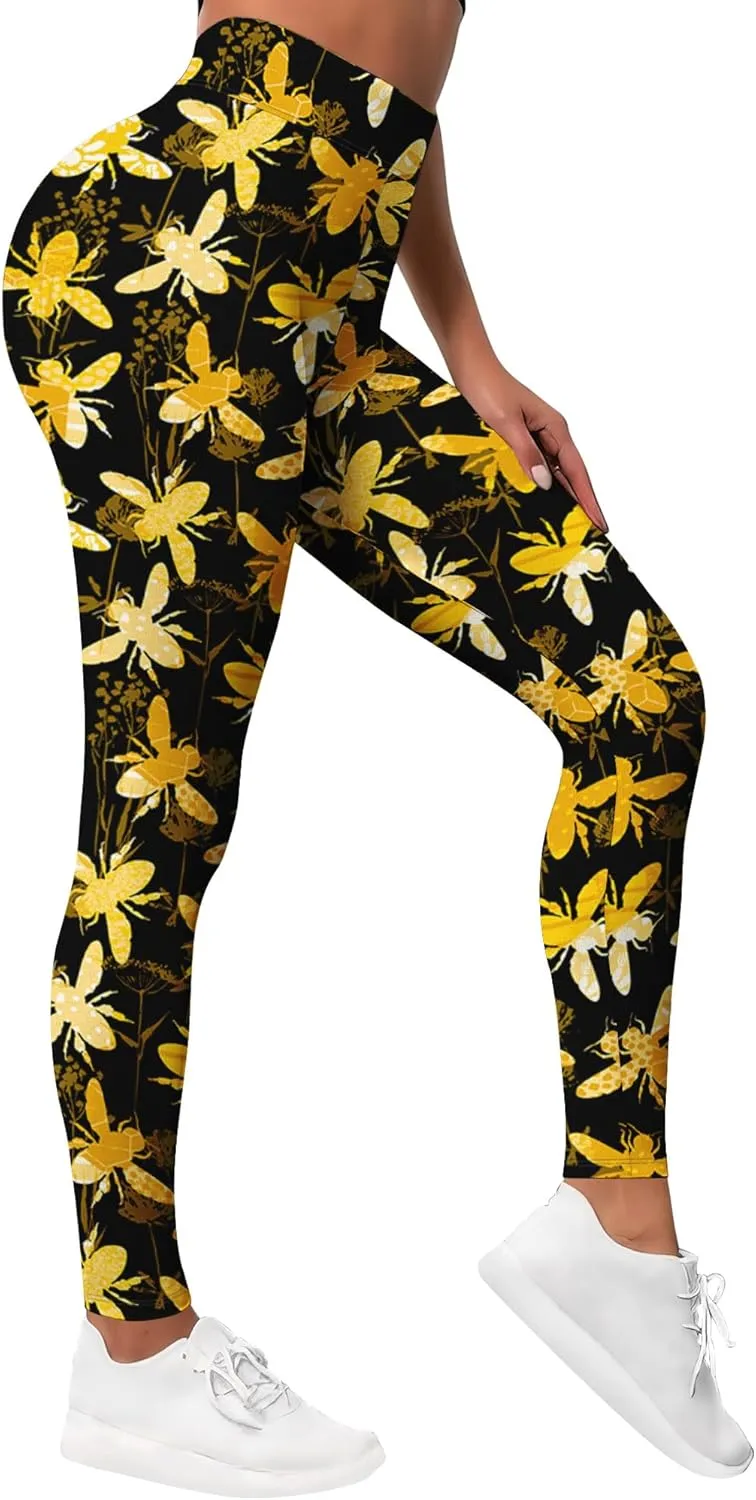 Leggings for Women Printed Funny Gym Womens Yoga Pants Crazy Leggings