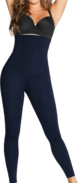Leonisa High Waisted Compression Leggings for Women  Shapewear Gym Leggings