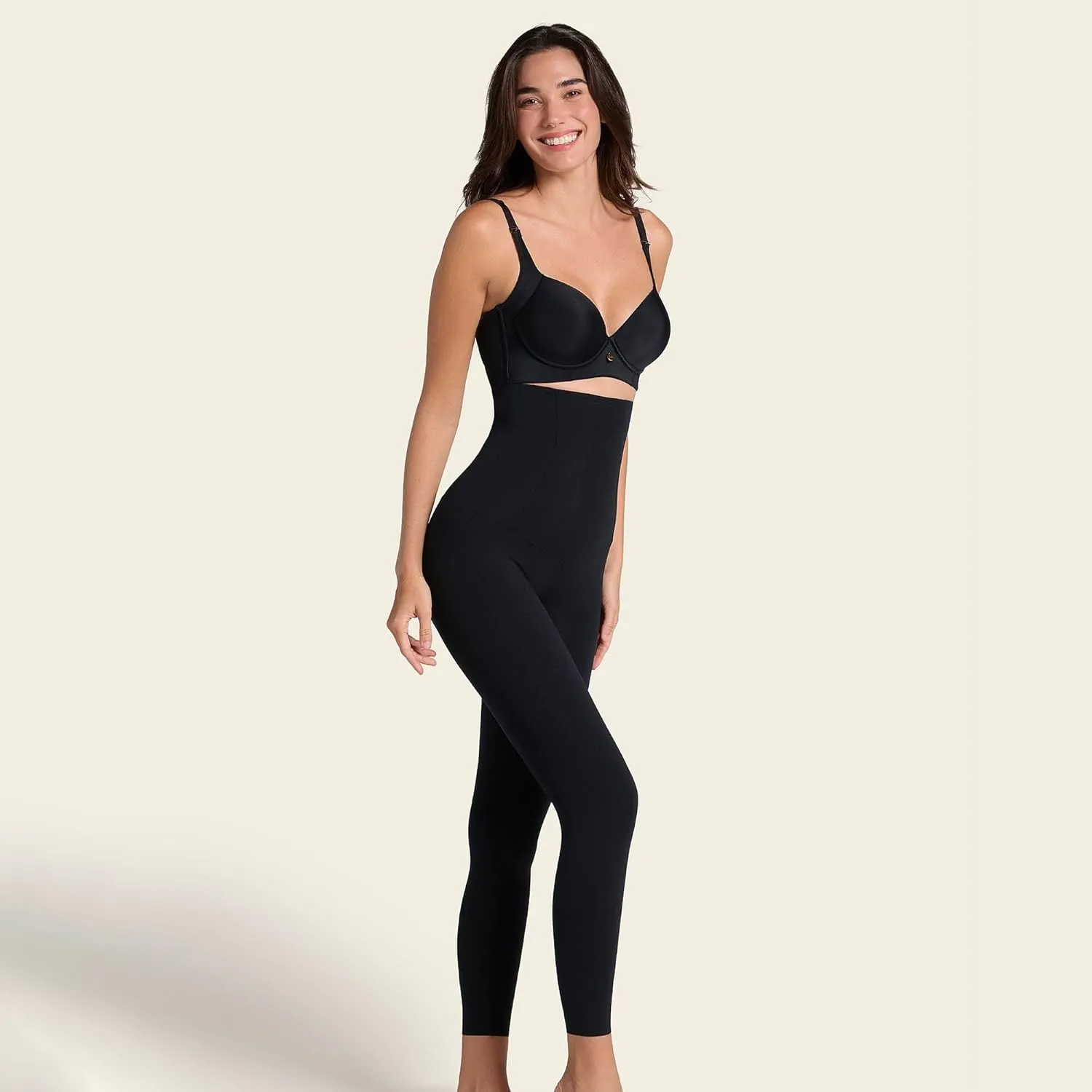 Leonisa High Waisted Compression Leggings for Women  Shapewear Gym Leggings