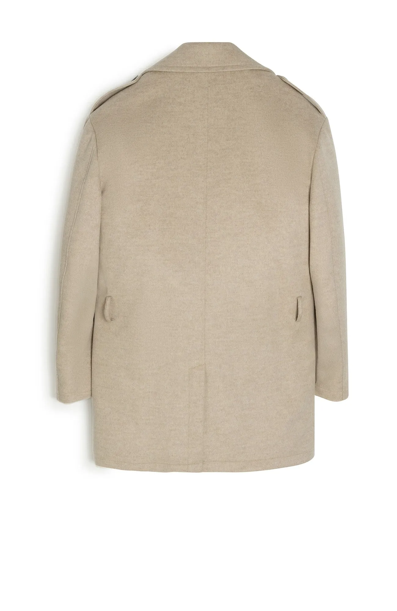 Limited Edition: Anikan Oatmeal Cashmere Trenchcoat