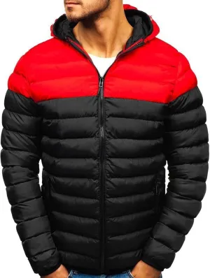 Mens Lightweight Windbreaker Long Sleeved Hooded Cotton Coat for Men's Western Clothing Men Denim Sport Coat Men