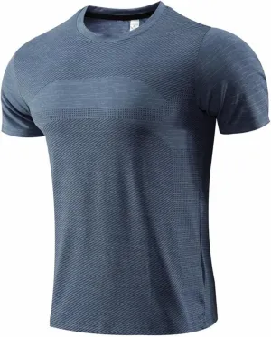 Men's Short Sleeve Quick-Dry Sports T-Shirt for Summer Casual, Stylish Suitable for Workouts,Running,Fishing