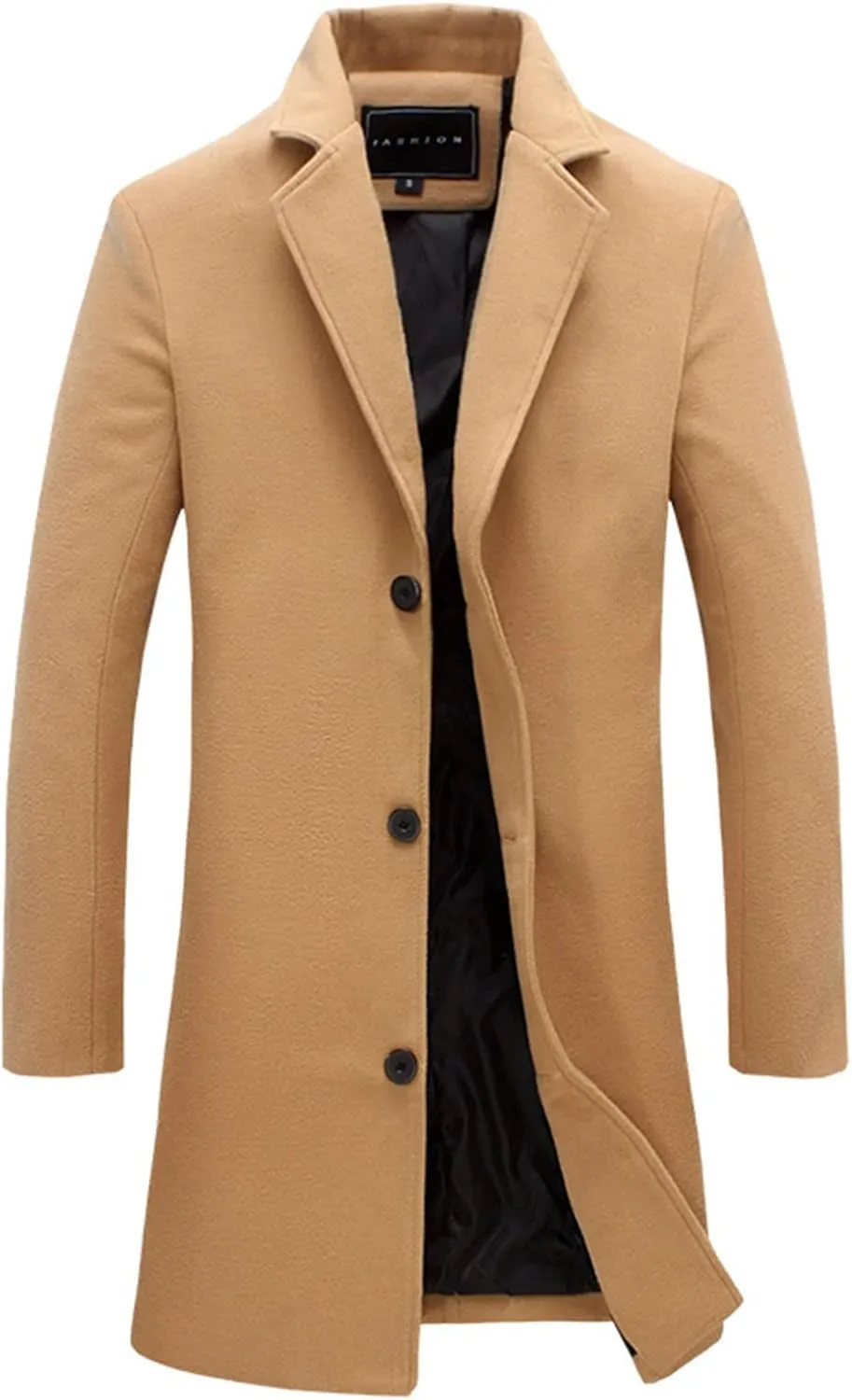 Mens T Shirts Winter Coat Lapel Collar Long Sleeve Padded Leather Jacket Vintage Thicken Coat Sheepskin Jacket Long