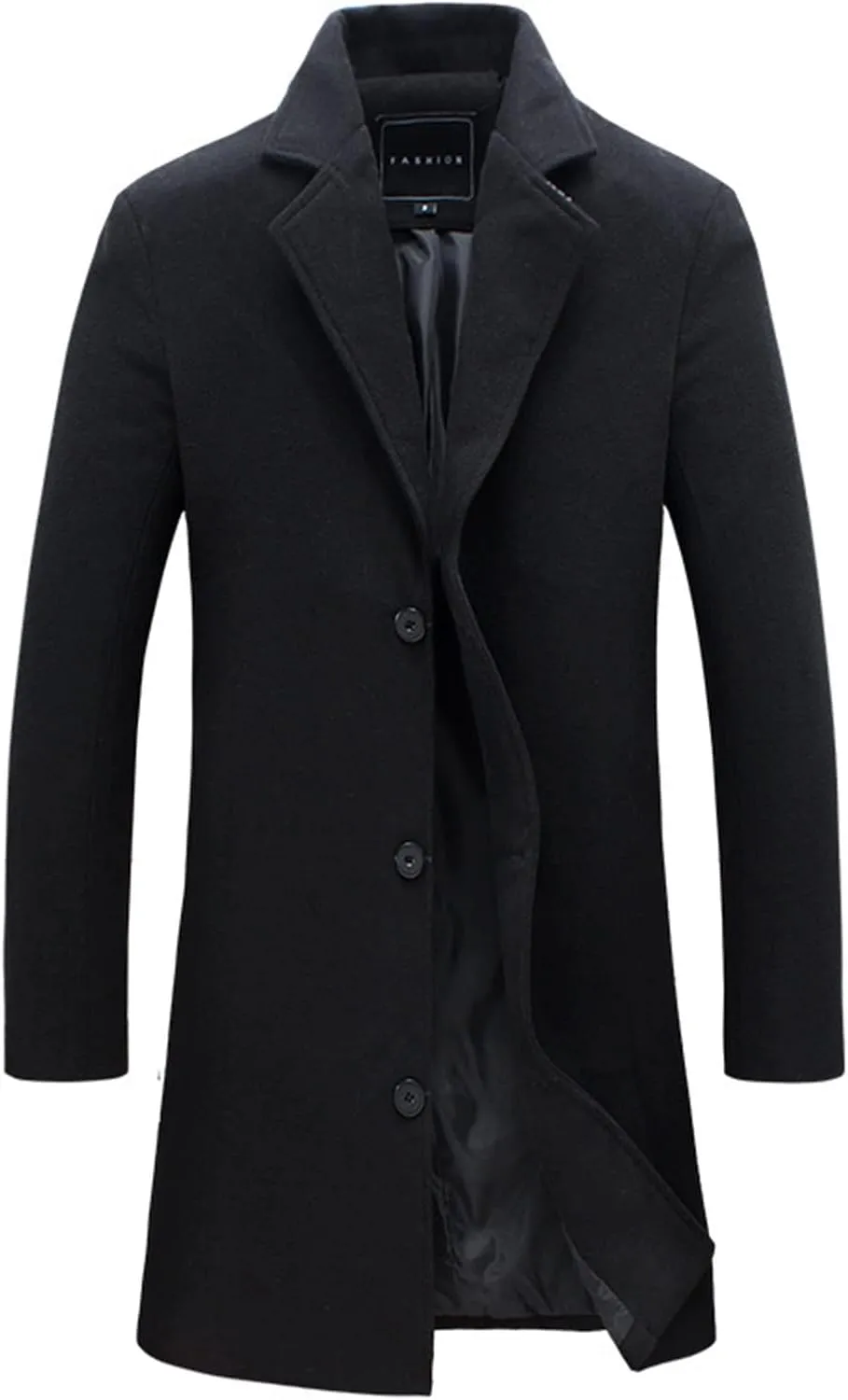 Mens T Shirts Winter Coat Lapel Collar Long Sleeve Padded Leather Jacket Vintage Thicken Coat Sheepskin Jacket Long