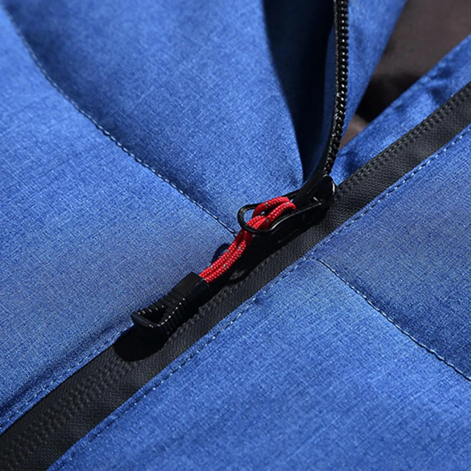Men's Winter Hooded Down Coats Warm Puffer Jacket Cotton Padded Waterproof Outerwear with Pockets