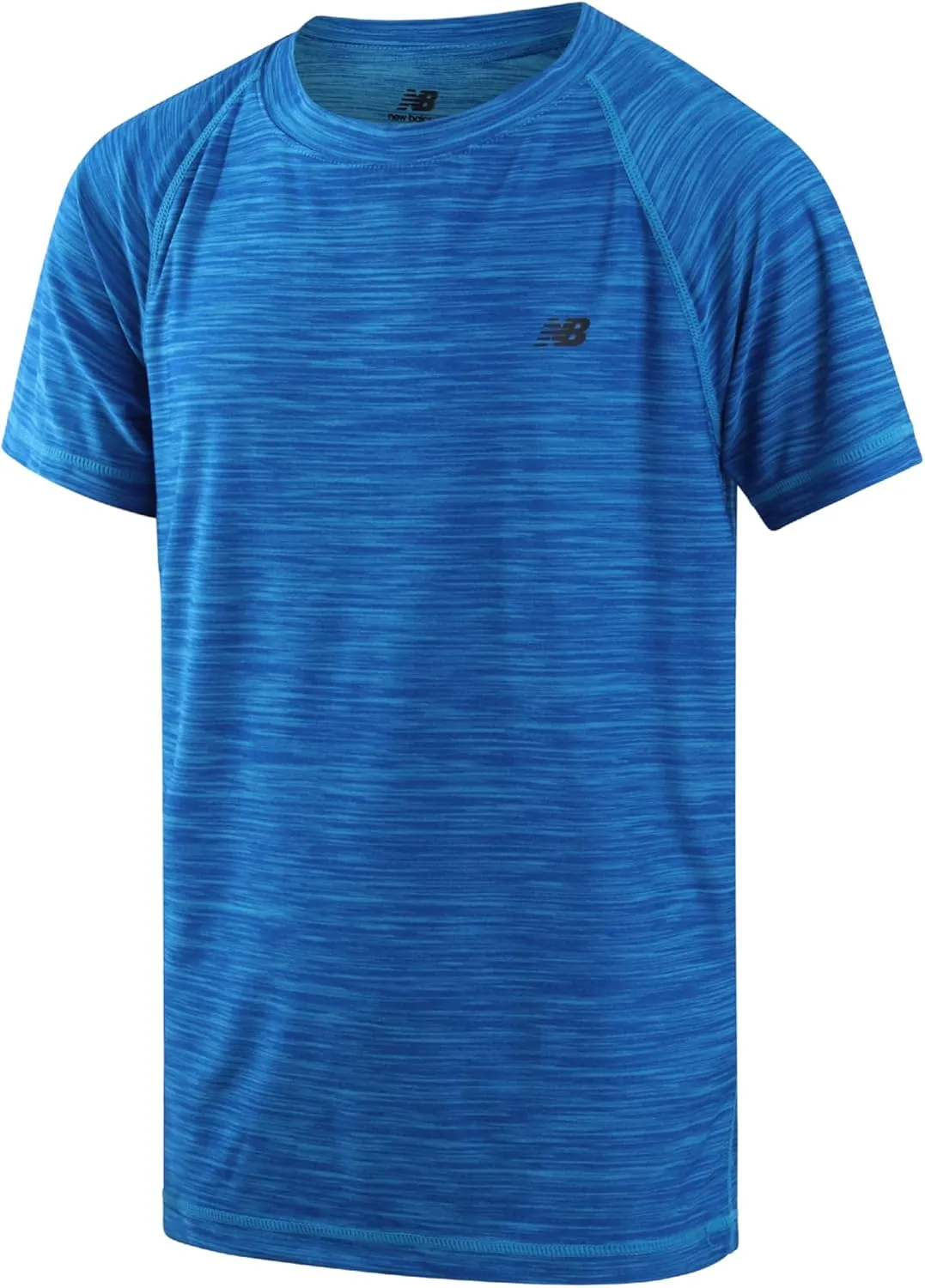 New Balance Boys' T-Shirt - Classic Cotton Active T-Shirt for Boys' - Kids Youth Crewneck Short Sleeve Shirt (8-20)